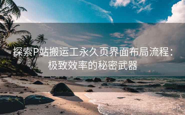 探索P站搬运工永久页界面布局流程：极致效率的秘密武器